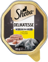 Sheba Delikatesse in Gelee mit Huhn 85 g Schale